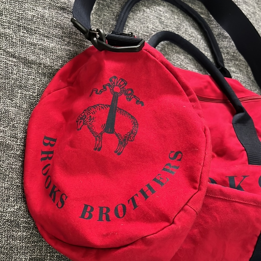 Brooks brothers gym / duffel bag - Picture 2 of 5